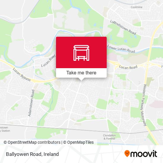 Ballyowen Road map