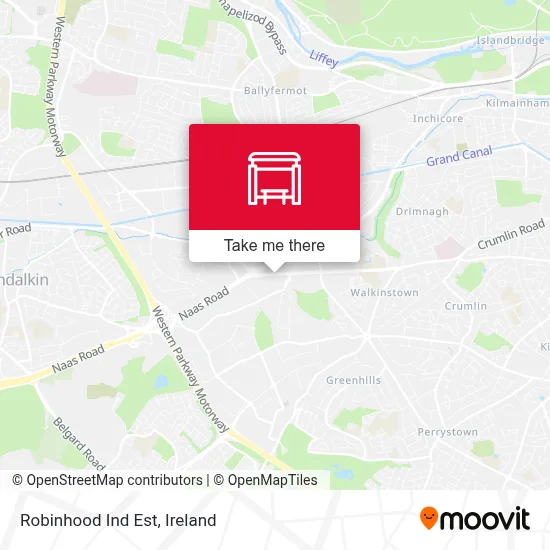 Robinhood Ind Est map