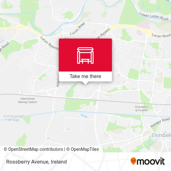 Rossberry Avenue map