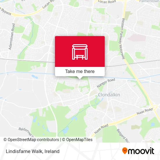 Lindisfarne Walk map