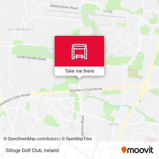 Silloge Golf Club map