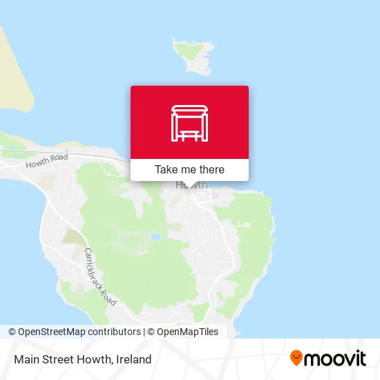 Main Street Howth map