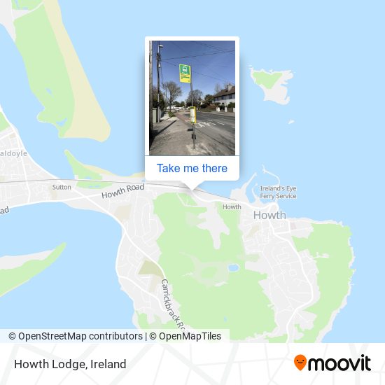 Howth Lodge map