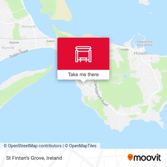 St Fintan's Grove map