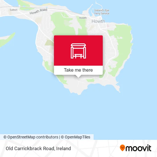 Old Carrickbrack Road map