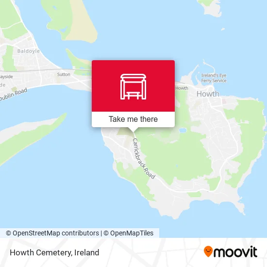 Howth Cemetery map
