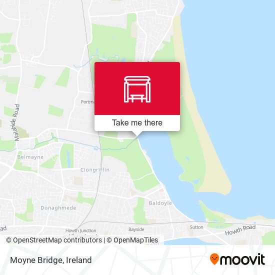 Moyne Bridge map