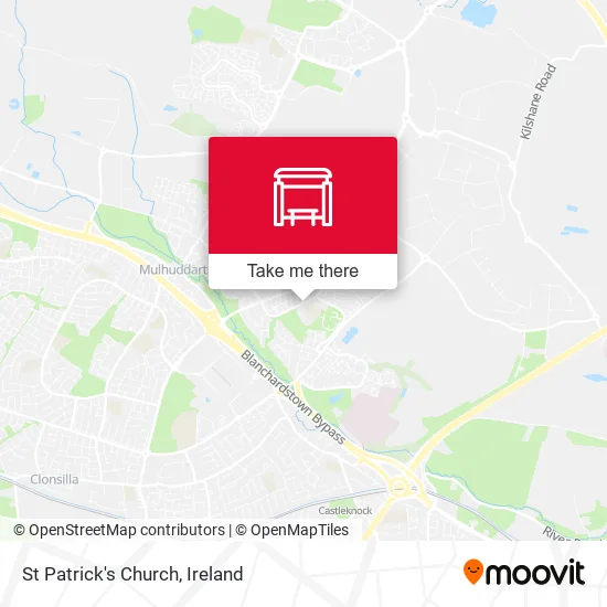 St Patrick's Church map