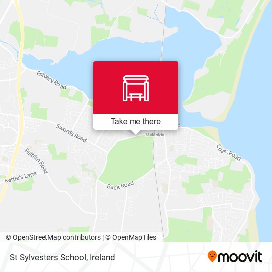 St Sylvesters School map