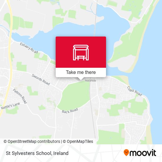 St Sylvesters School map