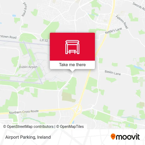 Airport Parking map