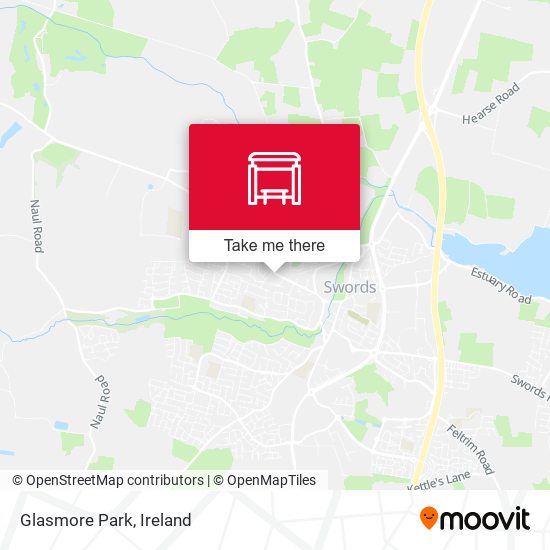 Glasmore Park map