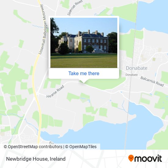 Newbridge House map