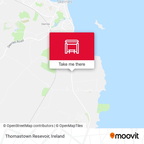 Thomastown Resevoir map