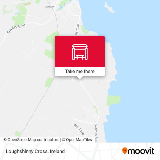 Loughshinny Cross map