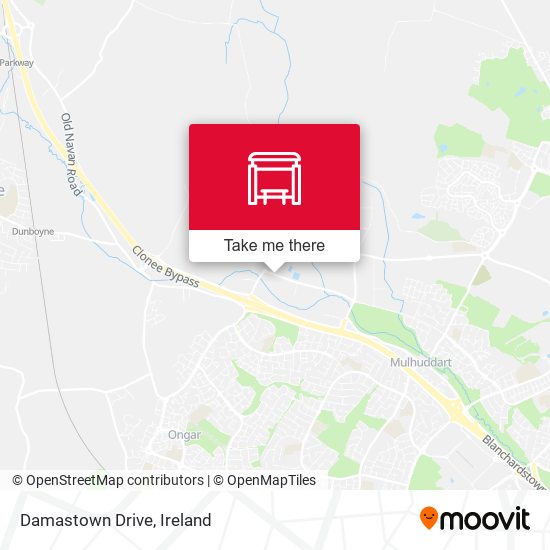 Damastown Drive map