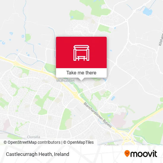 Castlecurragh Heath map