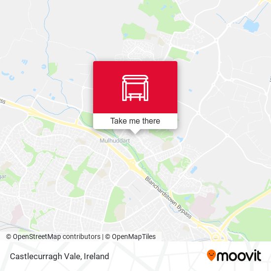 Castlecurragh Vale map