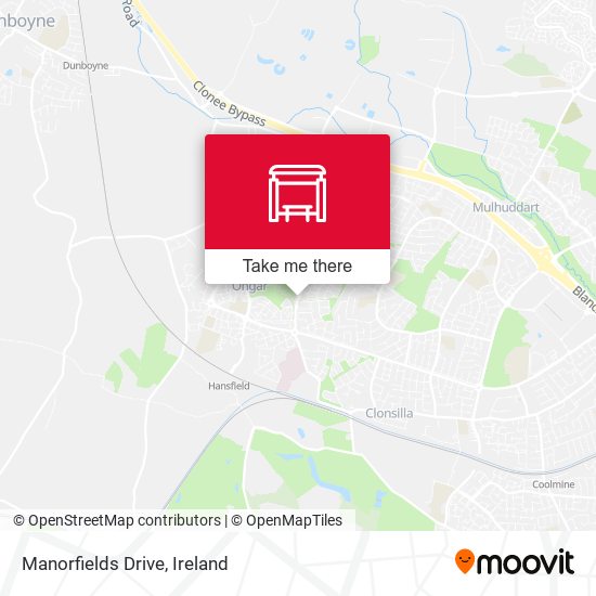 Manorfields Drive map