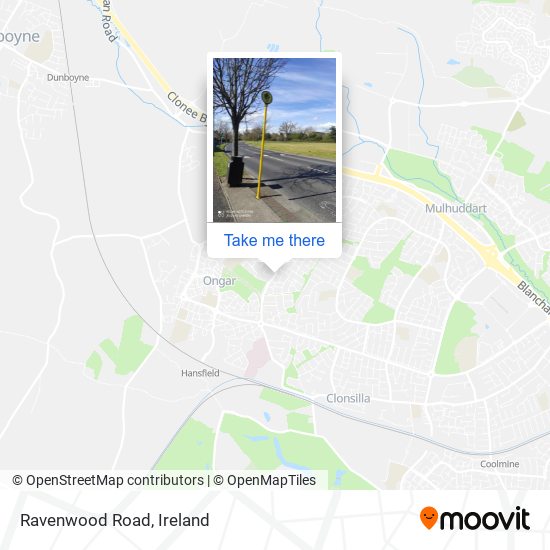 Ravenwood Road map