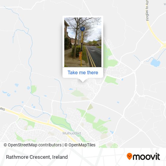 Rathmore Crescent map