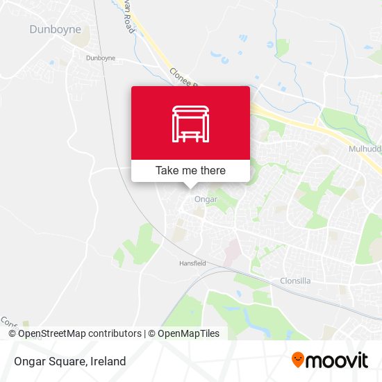 Ongar Square map