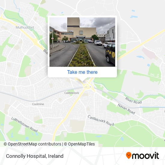 Connolly Hospital map
