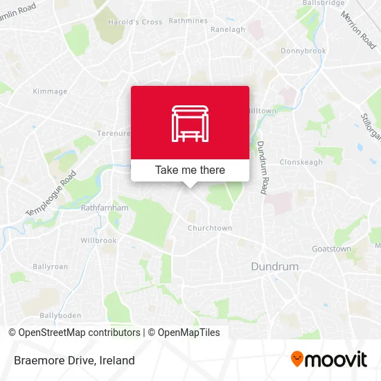 Braemore Drive map