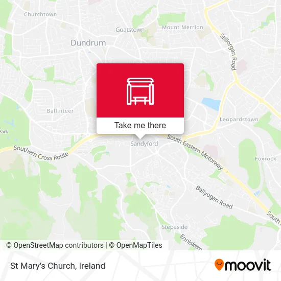 St Mary's Church map