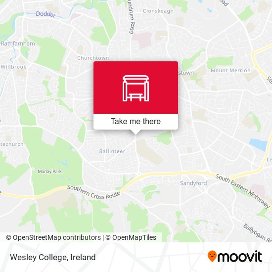 Wesley College map
