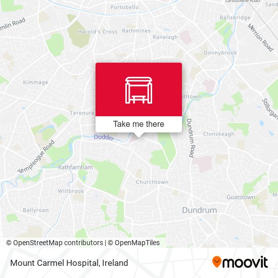 Mount Carmel Hospital map