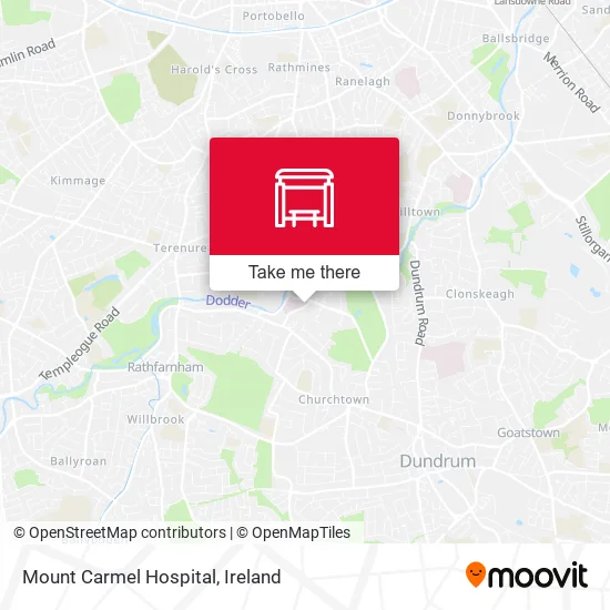 Mount Carmel Hospital map
