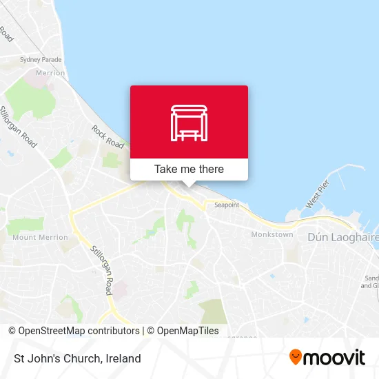 St John's Church map