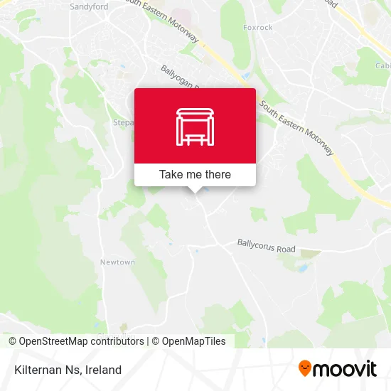 Kilternan Ns map