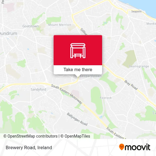 Brewery Road map