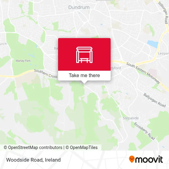 Woodside Road map