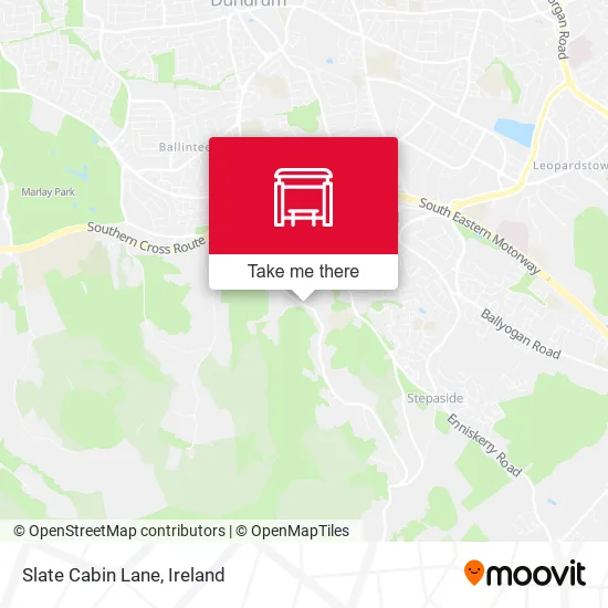 Slate Cabin Lane map