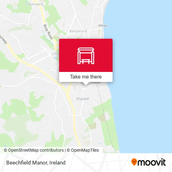 Beechfield Manor map