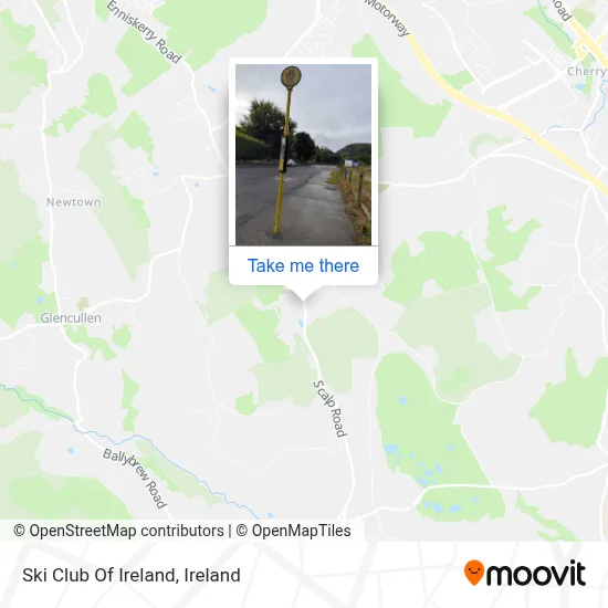 Ski Club Of Ireland map