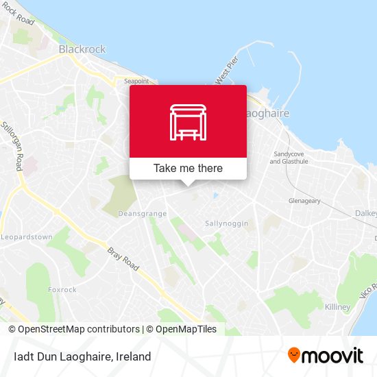 Iadt Dun Laoghaire map