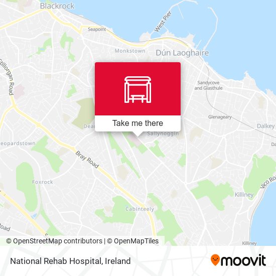 National Rehab Hospital map