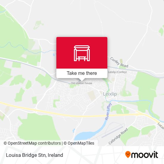 Louisa Bridge Stn map