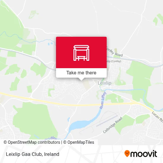 Leixlip Gaa Club map