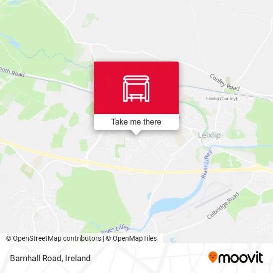 Barnhall Road map