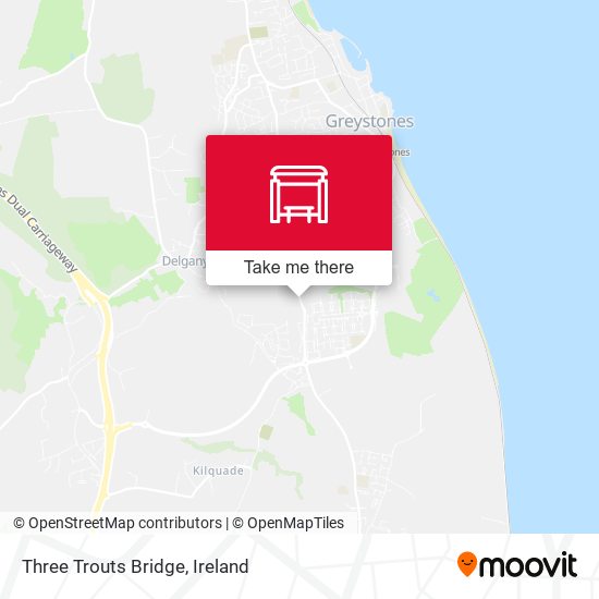 Three Trouts Bridge map