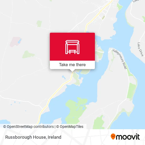 Russborough House map