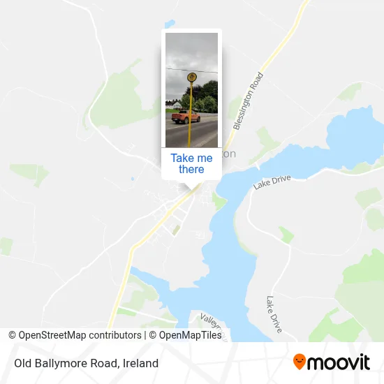 Old Ballymore Road map