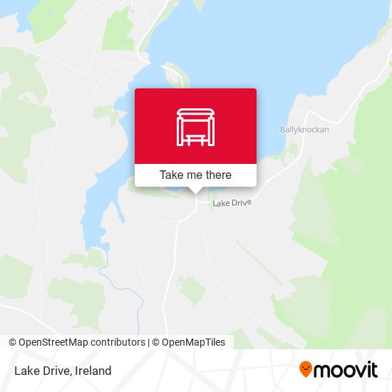 Lake Drive map