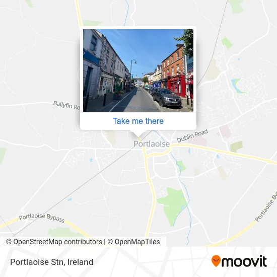 Portlaoise Stn map