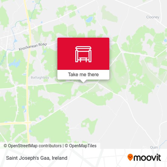 Saint Joseph's Gaa map